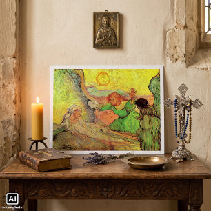 Poster La Résurrection de Lazare par Vincent van Gogh