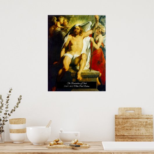 Poster La Résurrection du Christ (Cuisine)