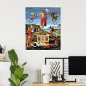 Poster La Résurrection du Christ par Rafael Sanzio (Bureau à domicile)