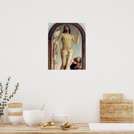 Poster La résurrection (panneau) (Cuisine)