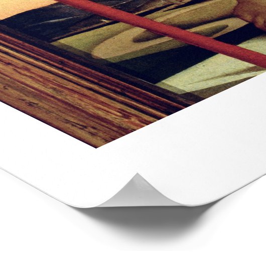 Poster La résurrection (panneau) (Coin)