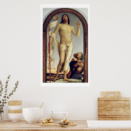 Poster La résurrection (panneau) (Cuisine)