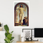Poster La résurrection (panneau) (Bureau à domicile)