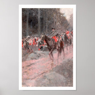 Poster La retraite de Washington des grandes prairies