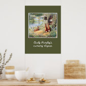 Poster La retraite des lapins (Cuisine)