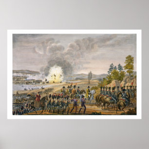 Poster La retraite française après la bataille de