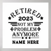 Poster La retraite personnalisée n'est plus mon problème (Devant)