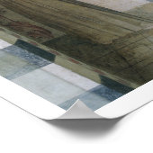 Poster La Réunion de Saint Dominique et Saint François (f (Coin)