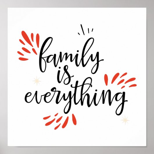 Poster la réunion familiale est tout (Devant)