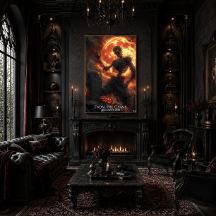 Poster La Revenante Enracinée Halloween