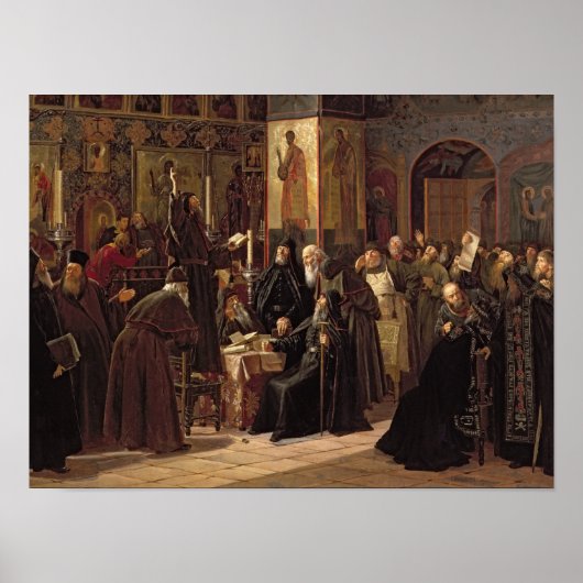 Poster La révolte du monastère de Solovetsy (Devant)