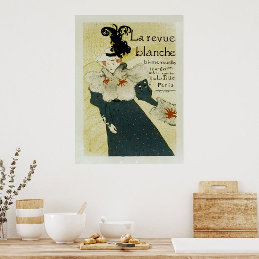 Poster La Revue Balnche (Cuisine)