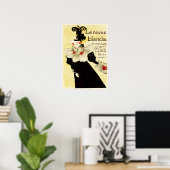 Poster LA REVUE BLANCHE Paris Magazine Toulouse Lautrec (Bureau à domicile)