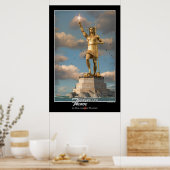 Poster La Rhodes Colossus (Cuisine)