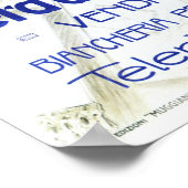 Poster LA RINASCENTE Linen Fair Italie Grand magasin (Coin)