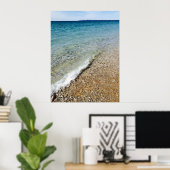 Poster La rive du lac Michigan (Bureau à domicile)