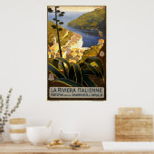 Poster La Riviera italienne (Cuisine)
