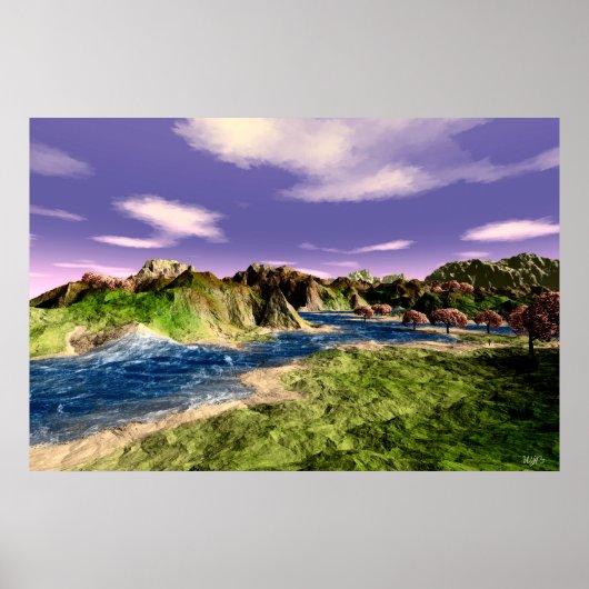 Poster La rivière (Devant)