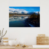 Poster La rivière Athabasca dans le parc national de Jasp (Cuisine)