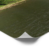 Poster La rivière Canisteo à Addison, New York (Coin)