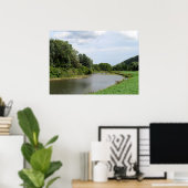 Poster La rivière Canisteo à Addison, New York (Bureau à domicile)