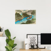 Poster La Rivière Hozu Rapides Début Été Miki Suizan (Bureau à domicile)
