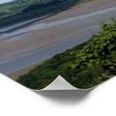 Poster La rivière Kent vue d'Arnside Knott Arnside (Coin)