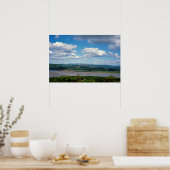 Poster La rivière Kent vue d'Arnside Knott Arnside (Cuisine)
