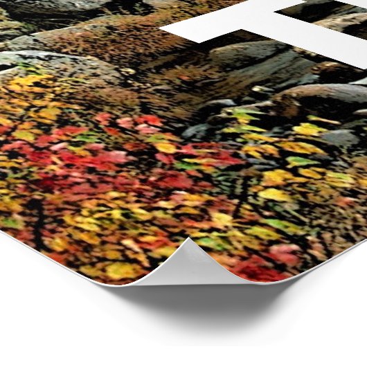 Poster La Rivière Traverse (Coin)