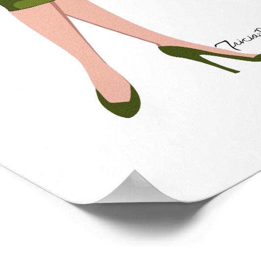 Poster La robe d'Olivier (Coin)