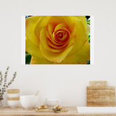 Poster La rose jaune (Cuisine)
