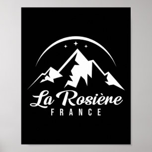 Poster La Rosière France Station De Ski Ski Snowboard S
