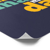 Poster La rotation de la Terre fait mon jeu d'astronomie  (Coin)