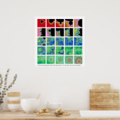 Poster La roue à la fin du temps spatial (Cuisine)