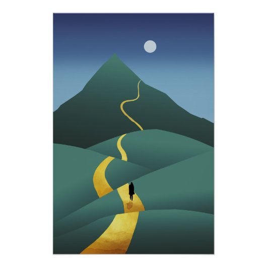 Poster La Route de la Lune (Devant)