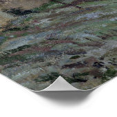 Poster La route de Louveciennes, 1872 (Coin)