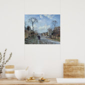 Poster La route de Louveciennes, 1872 (Cuisine)