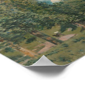 Poster La Route de Versailles à Saint-Germain (1875) (Coin)