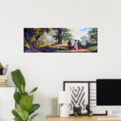 Poster La route d'Emmaüs. (Bureau à domicile)