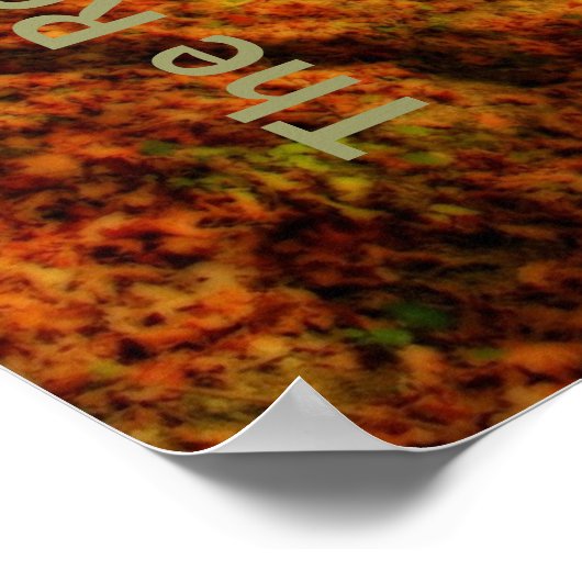 Poster La route non prise (Coin)