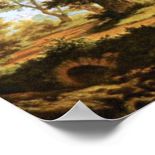 POSTER LA ROUTE VERS EMMAUS (Coin)