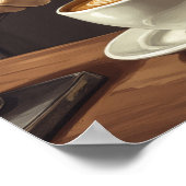 Poster La routine quotidienne de Flannel Lab commence (Coin)