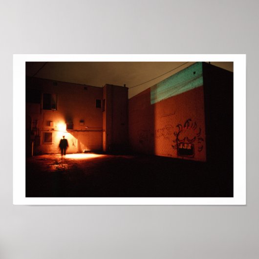 Poster La ruelle de nuit (Devant)