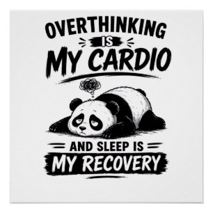 Poster La rumination est mon cardio