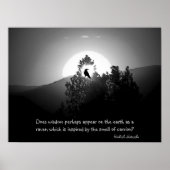 Poster La Sagesse Comme Un Corbeau (Devant)