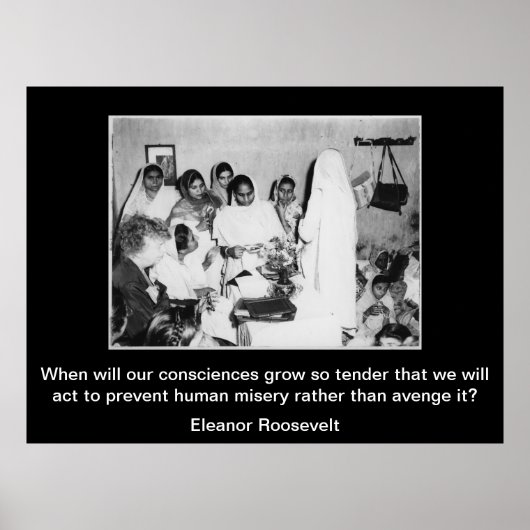 Poster La sagesse d'Eleanor Roosevelt (Devant)