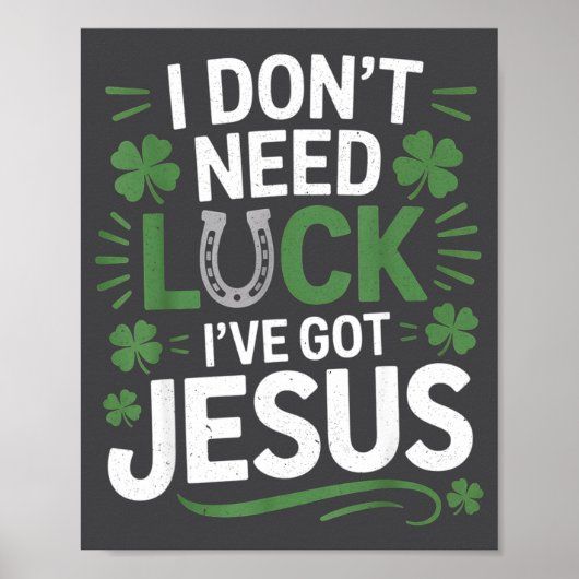 Poster la Saint-Patrick chrétienne  (Devant)