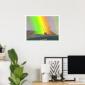 Poster La Saint-Patrick - Or Arc-en-Ciel (Bureau à domicile)