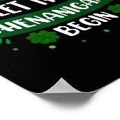 Poster La Saint-Patrick Que les Shenanigans Commencent Ch (Coin)