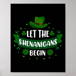 Poster La Saint-Patrick Que les Shenanigans Commencent Ch